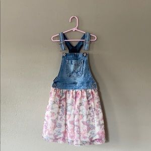 pink and purple butterfly dress